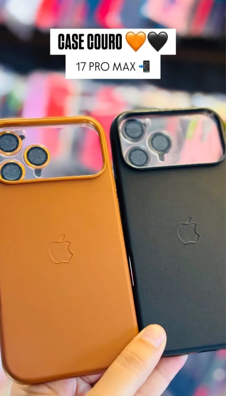 Cases De Couro para iPhone 17 Pro Max 