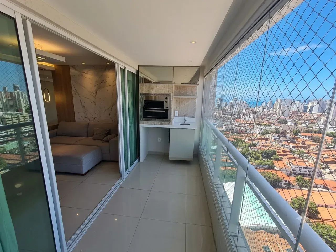 Apartamento Cobertura Vista Mar com 4 Quartos
