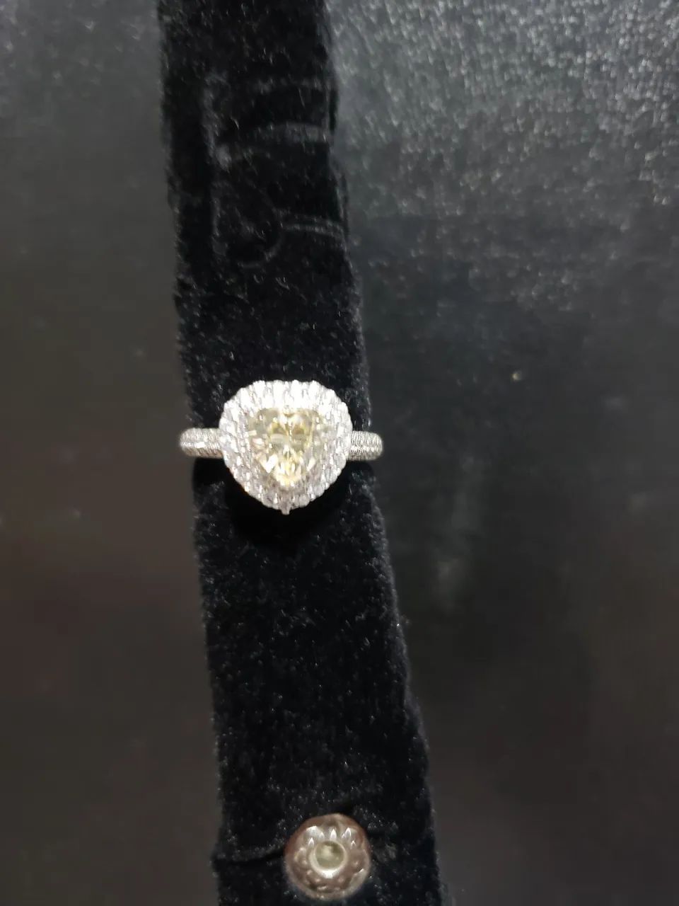 Anel de prata 925 com zirconia 