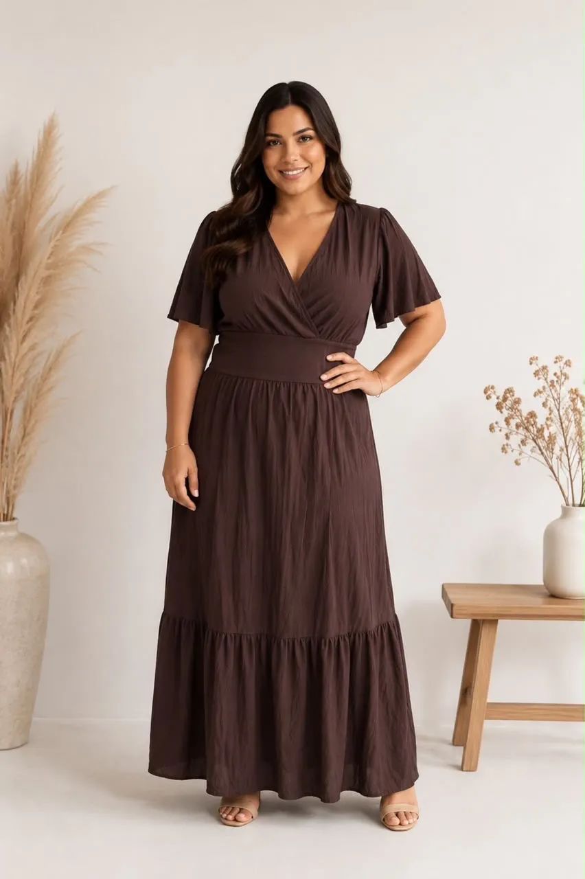 Vestido longos plus  (atacado e varejo) @assammodas - Foto 2