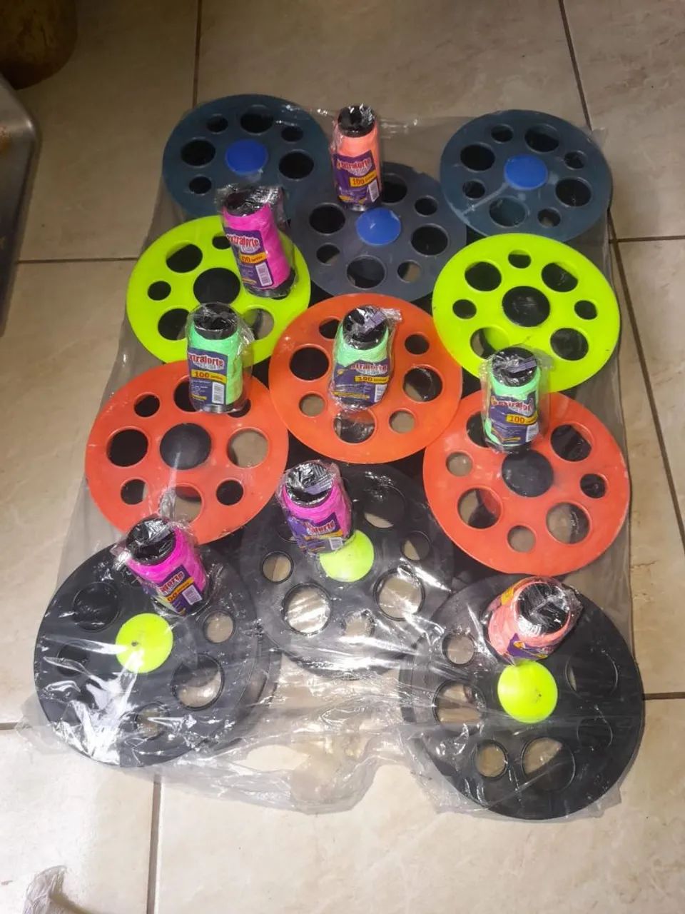 KIT PIPA + LINHA + CARRETILHA 22,00 - Foto 2