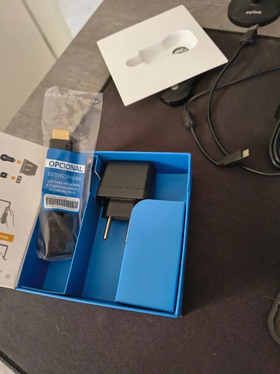 Google Chromecast 1a Geração Full Hd - na caixa - Dispositivos de
