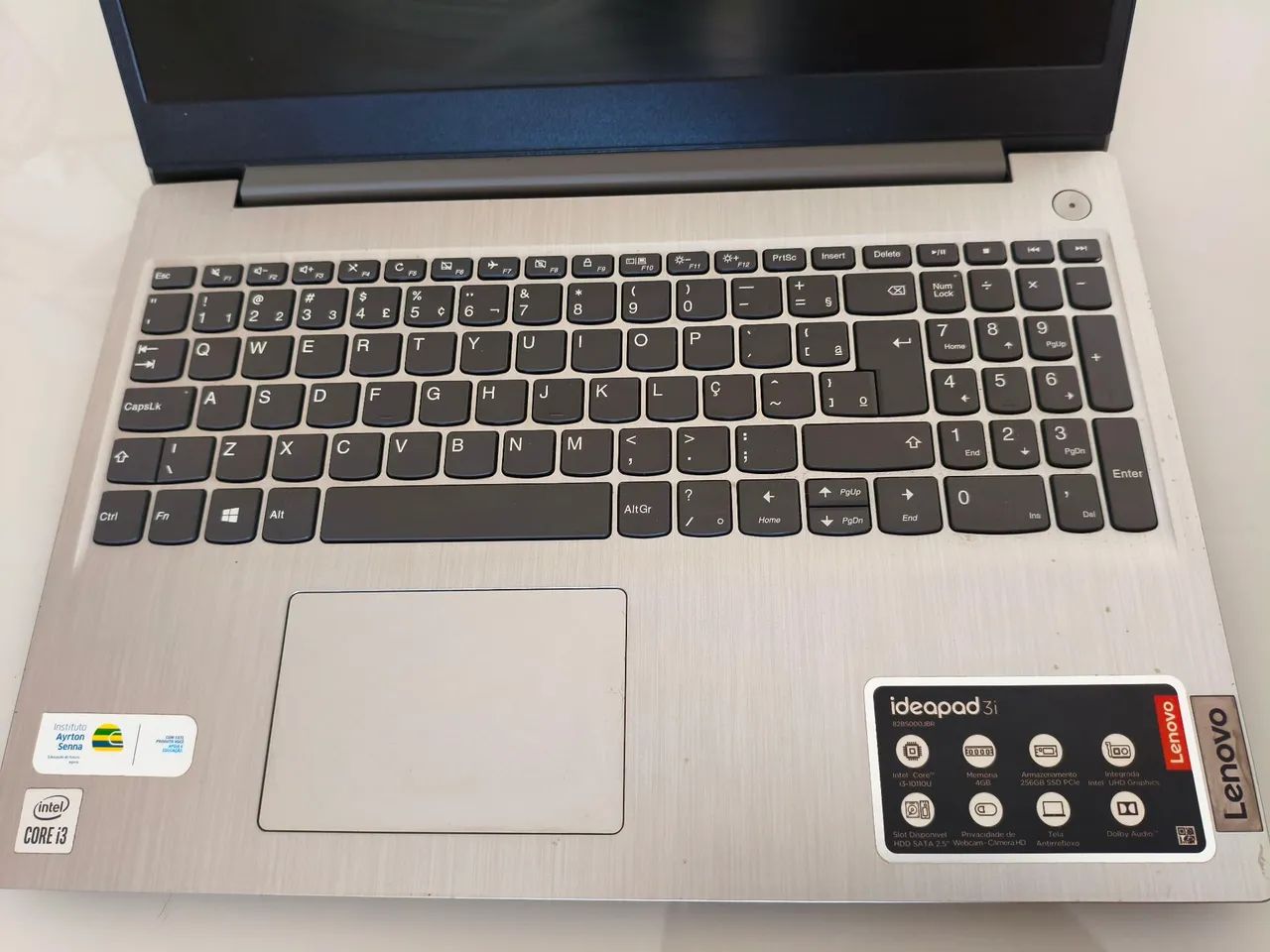 Notebook Lenovo IdeaPad 3 Intel i3 (10ª Geração) - 12GB RAM - SSD 256GB - Foto 2
