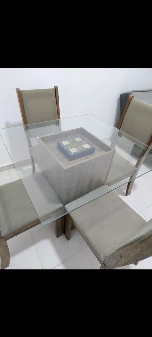 Mesa de jantar com 4 cadeiras - Foto 2