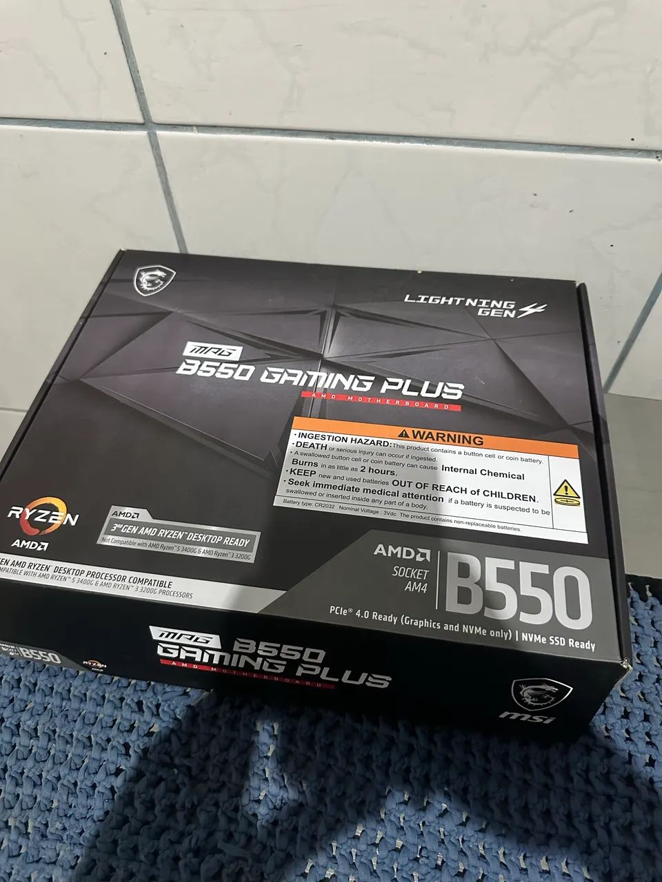 Placa mãe b550m plus msi