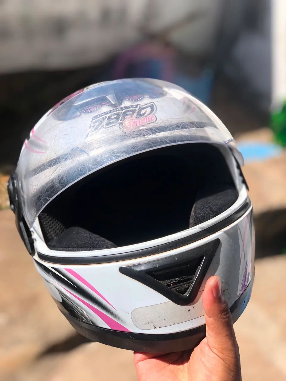 Capacete rosa  - Foto 3