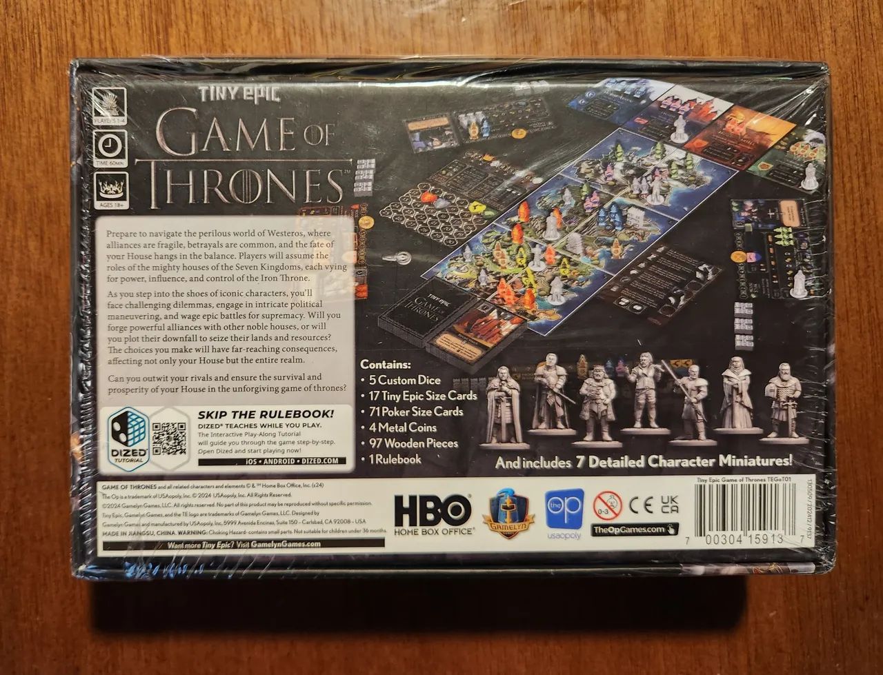 Tiny Epic Game od Thrones - Jogo de Tabuleiro - Foto 2