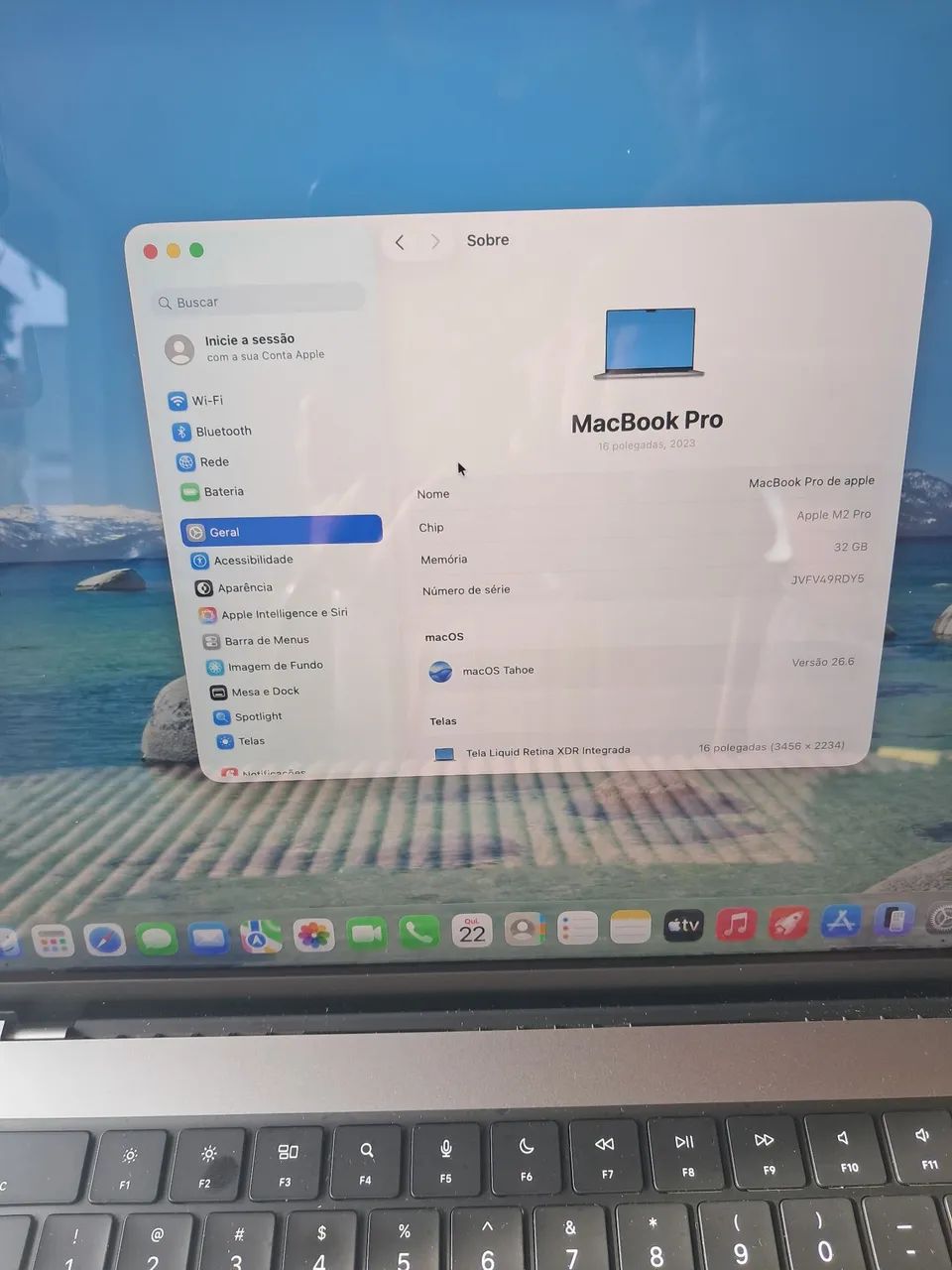 Macbook M2 PRO 32GB 512GB 16in - Foto 4