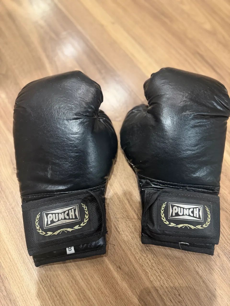 Luva de Box Preta - Marca Punch