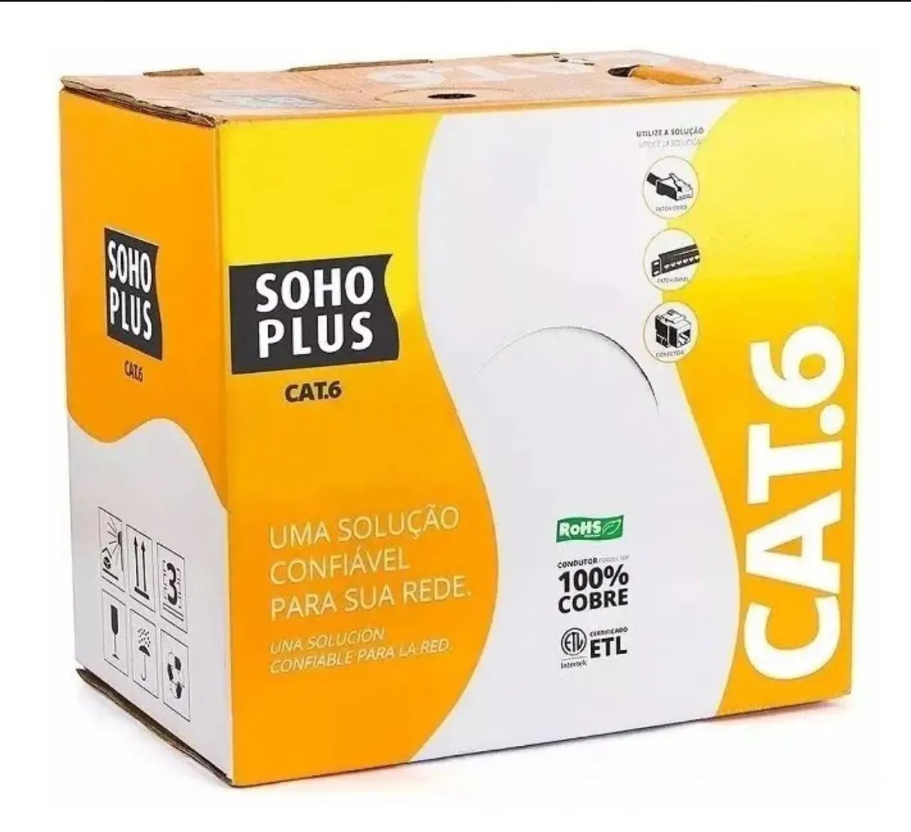 Cabo de internet  cat 06 - Foto 2