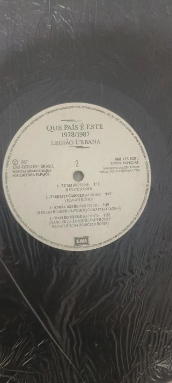 LP Legião Urbana Que País É Este - Vinil Completo Com Encarte - Foto 4