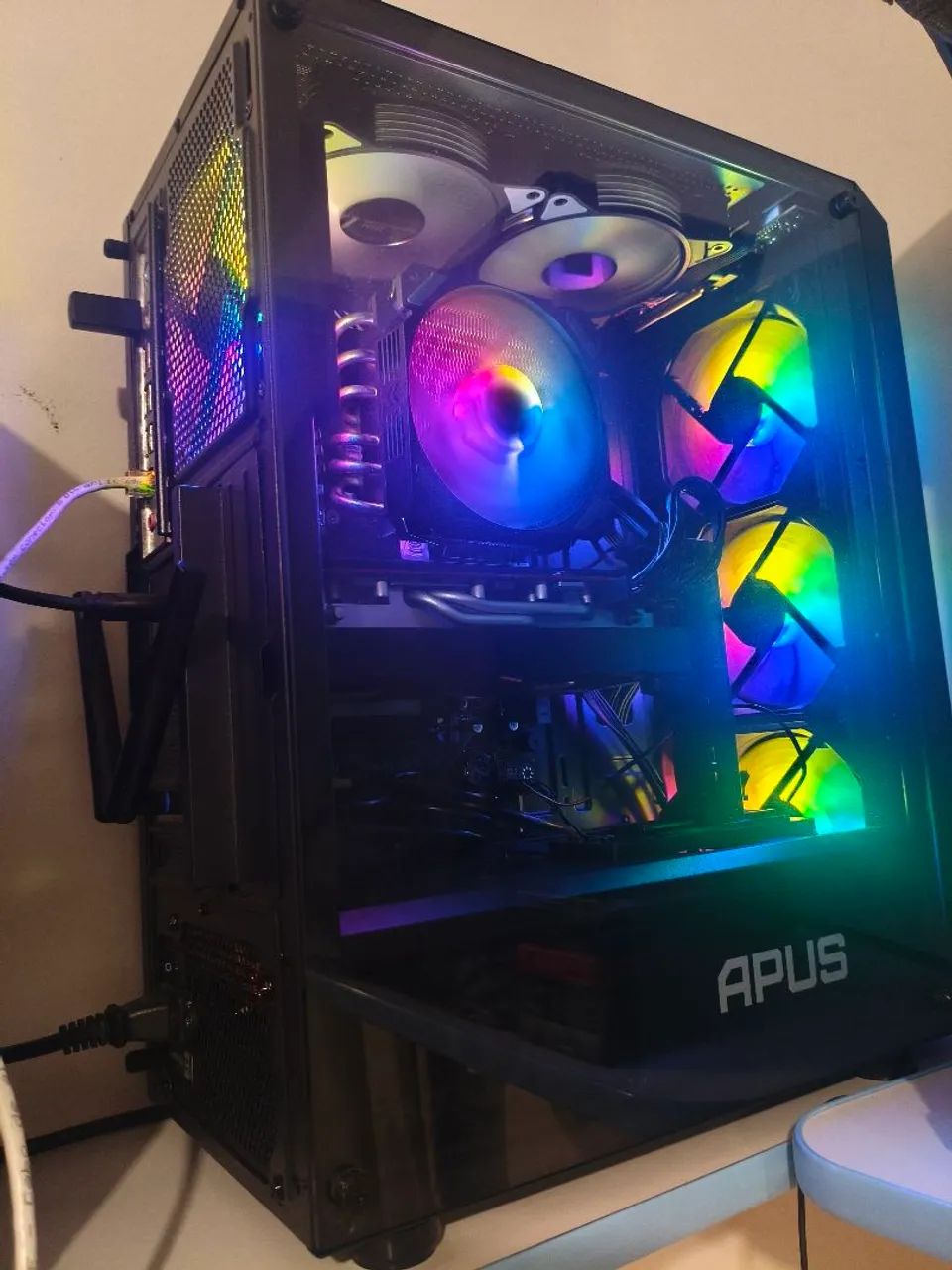 PC Gamer 32GB, Xeon 2680v4 e RX 5700 XT - Foto 3