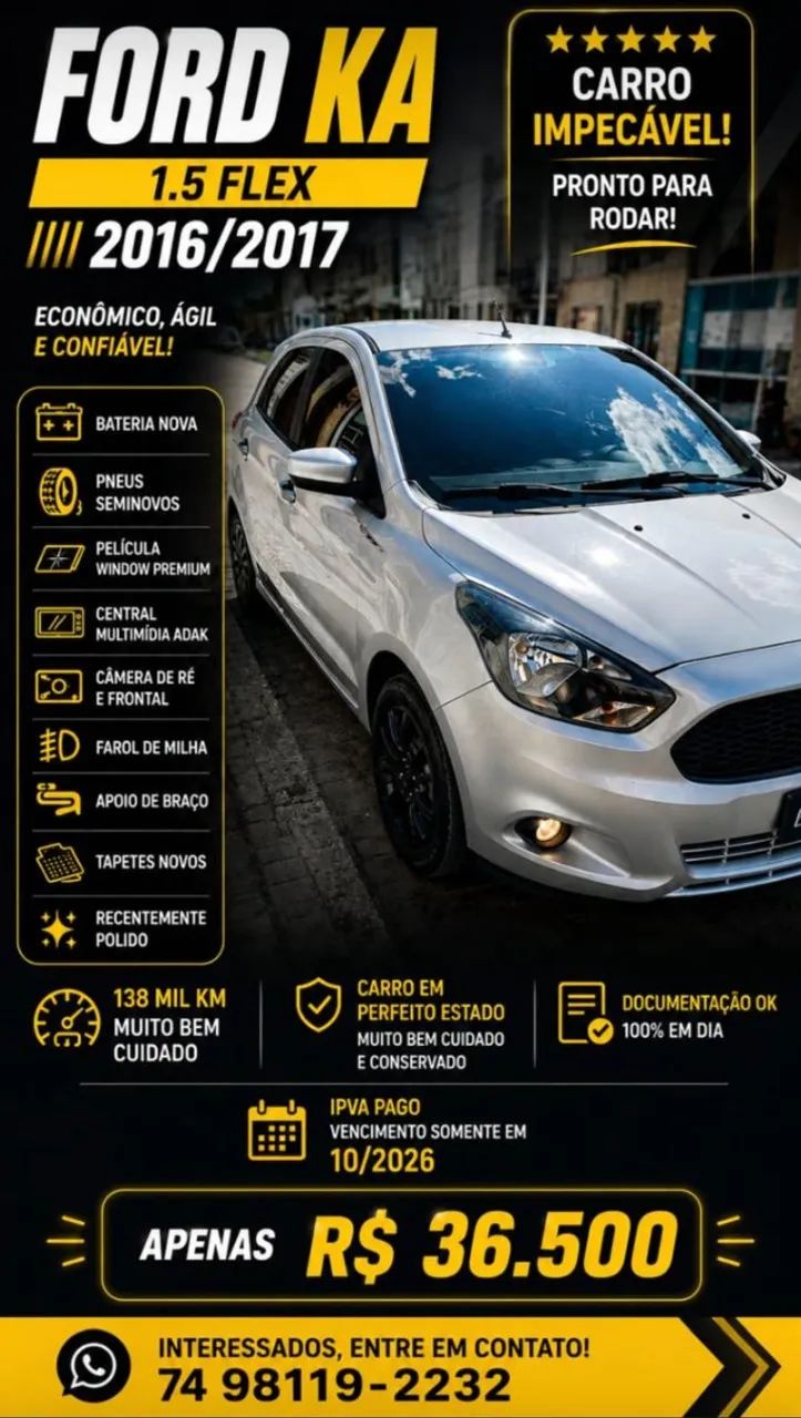 Ford Ka 2017