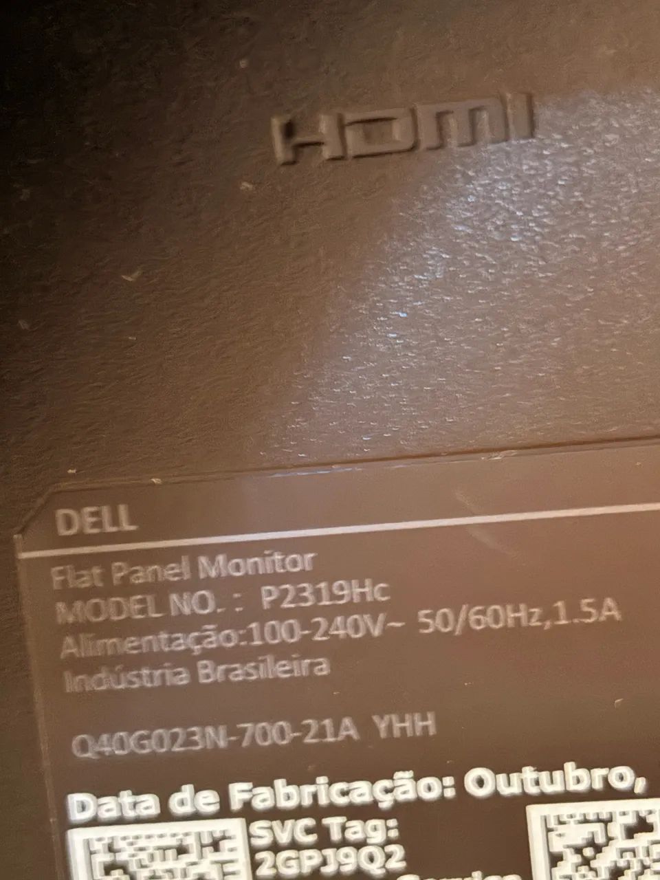 Monitor Dell 23 Polegadas Modelo P2319H - Foto 4