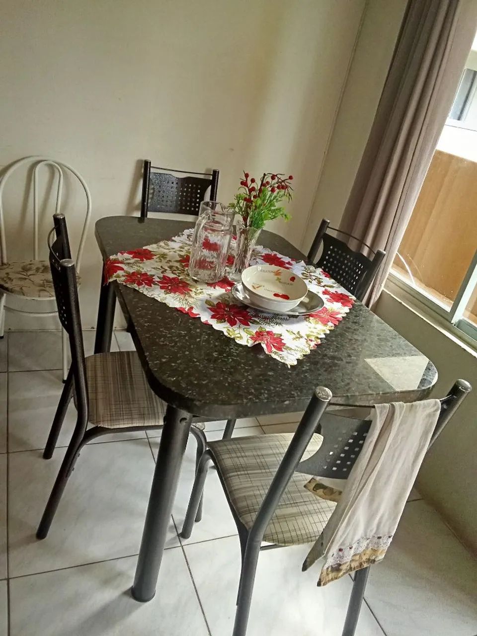 Vendo mesa mármore linda  - Foto 3