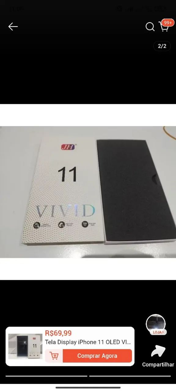Display compatível iPhone 11