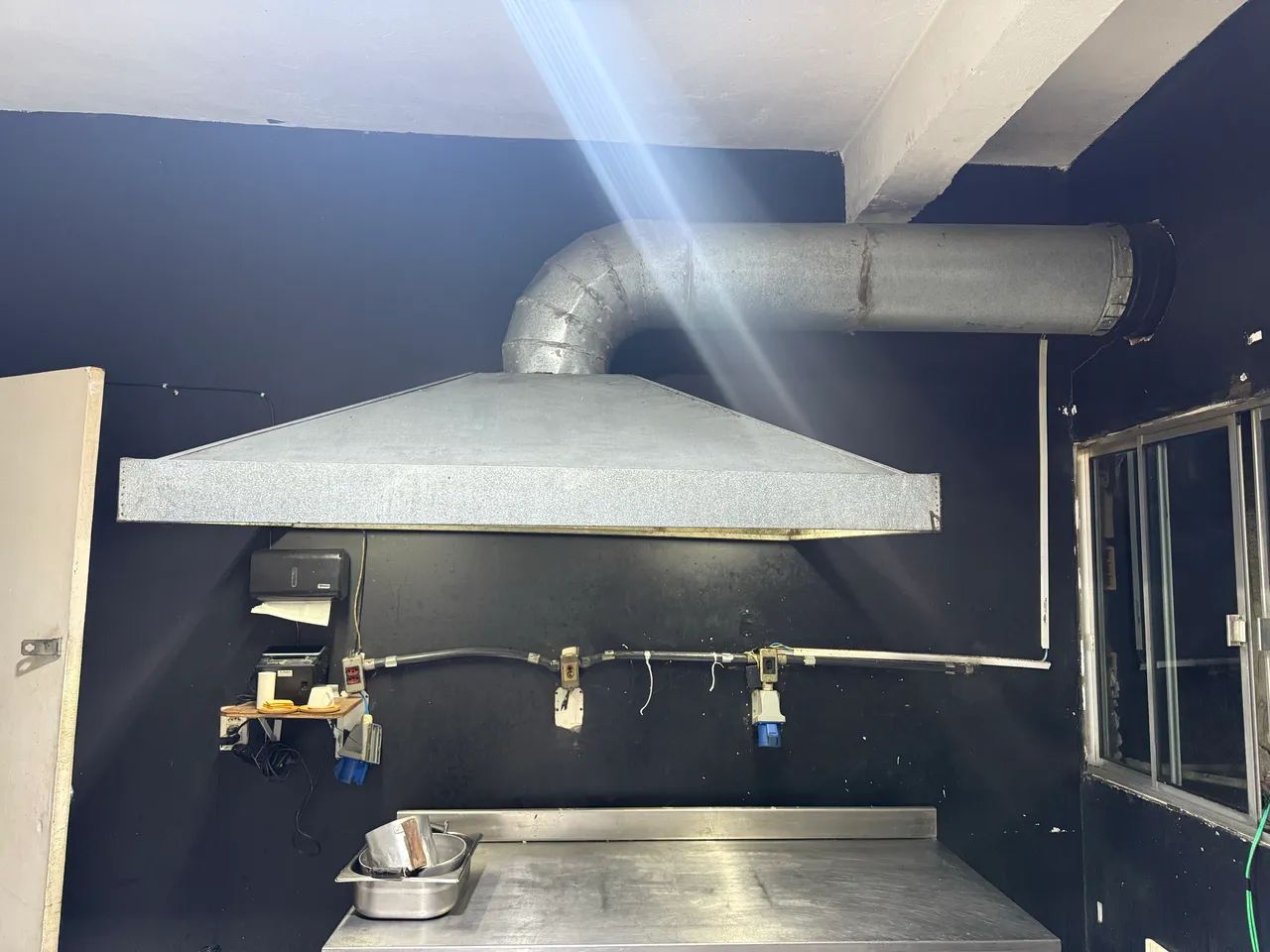 Coifa 1,5 Mt + exaustor - Foto 2