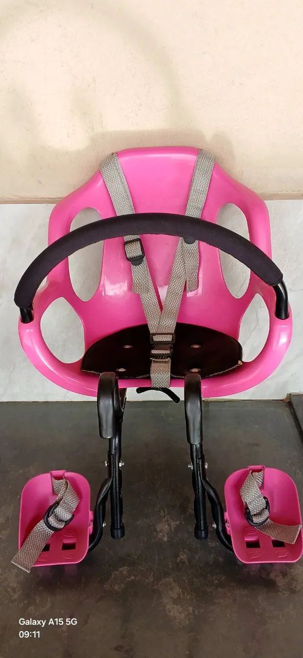 Cadeirinha infantil frontal para bicicleta - Foto 3