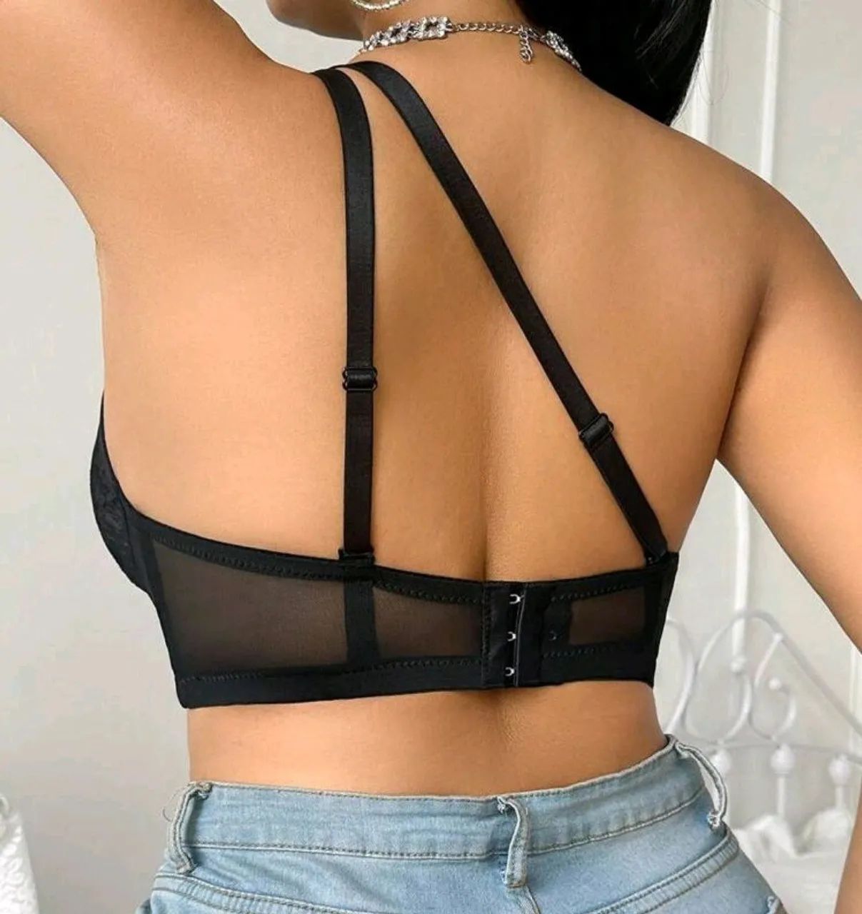 Sutiã plus size renda Ombro único  - Foto 2
