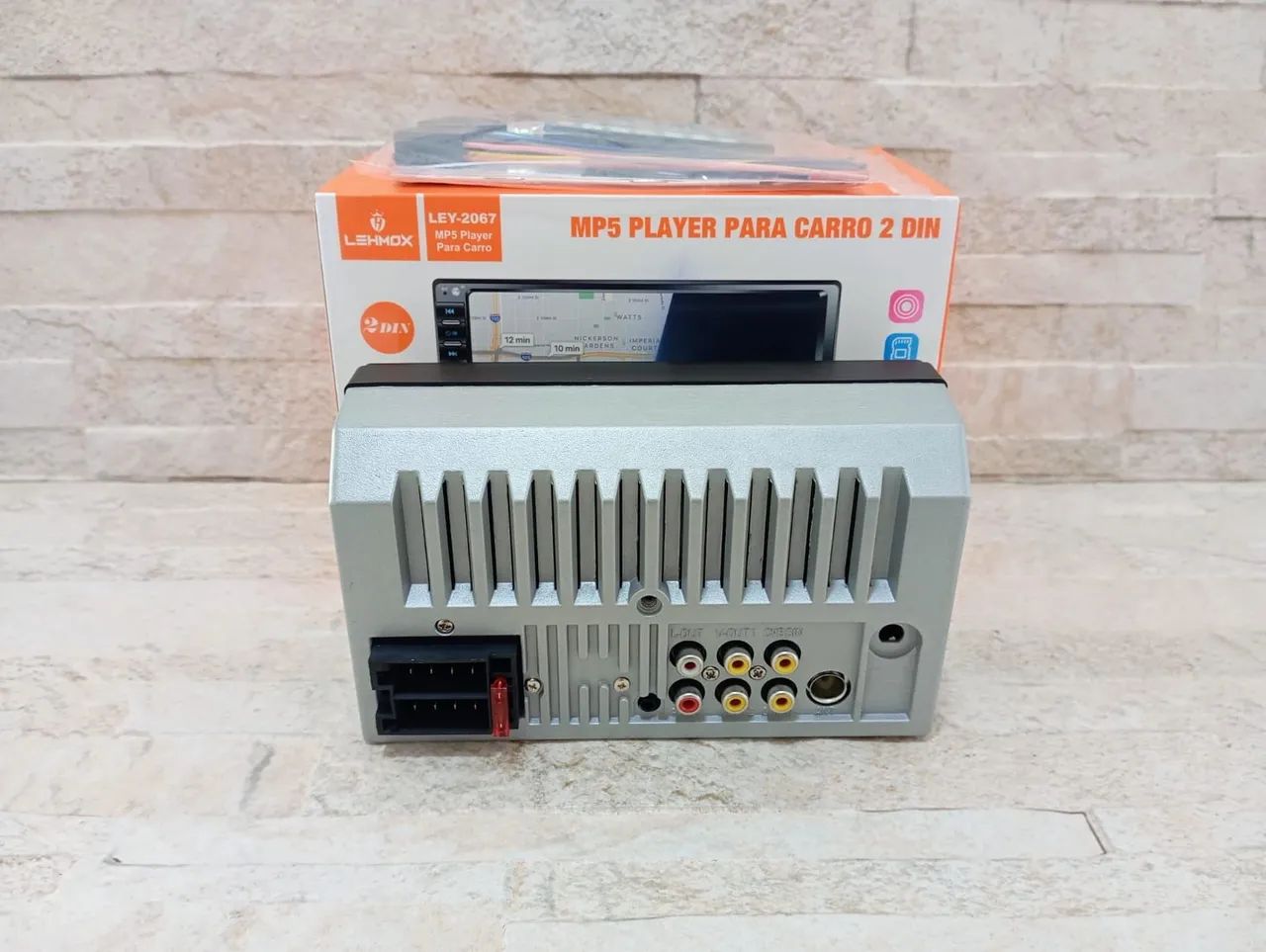 Multimídia Lehmox Bluetooth Mp5 2 Din 7 Polegadas - Foto 5