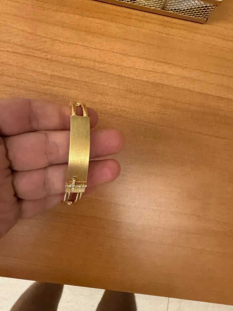 Vende-se bracelete de ouro e diamantes! - Foto 4