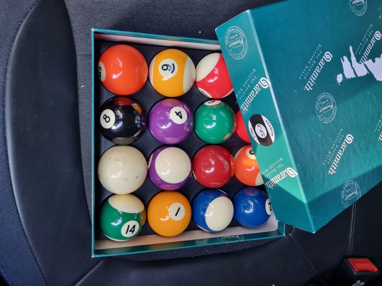Bolas Aramith Premier Numerada Para Sinuca Bilhar 52.4 mm