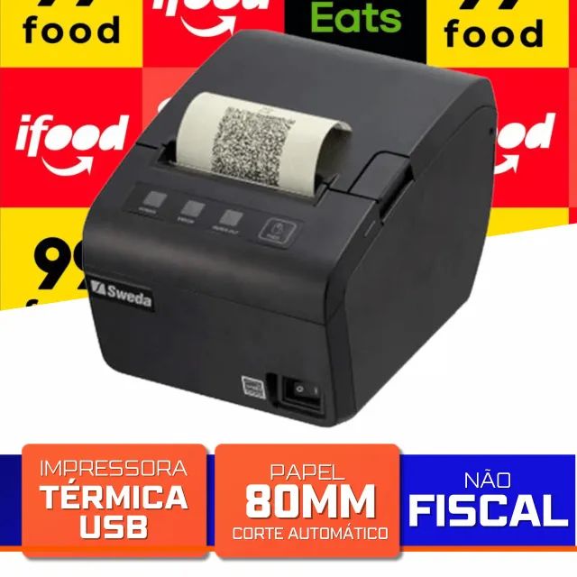 Impressora Térmica Não Fiscal Sweda (Somente 390,00)