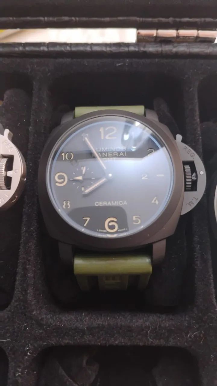 Panerai 1a linha  relógio militar automático design italiano 