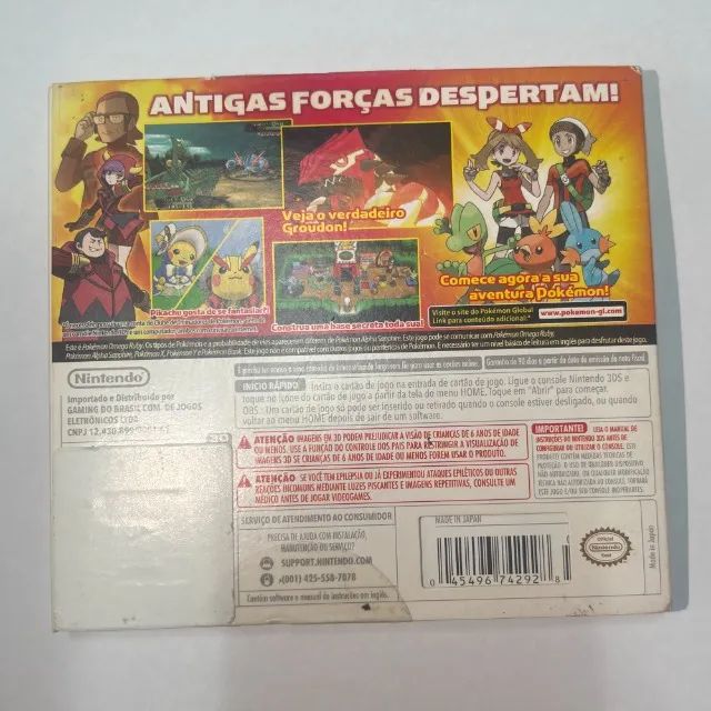 Pokemon Omega Ruby Nintendo Nintendo 3DS - com luva - Foto 2