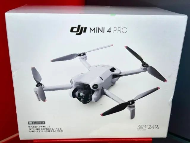 DJI Mini 4 PRO - FLY MORE COMBO - RC2 Controller - Produto novo lacrado com garantia - Foto 2