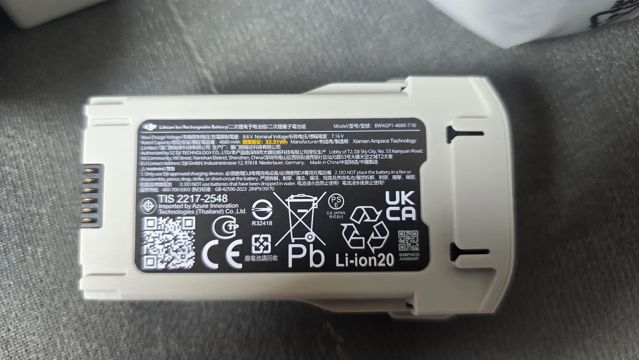 Drone Dji LitoX1 combo plus novo lacrado - Foto 3