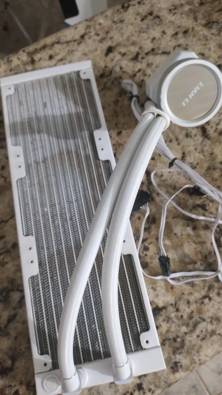 Water Cooler Lian GA Trinity performance 360mm Branco - Foto 3