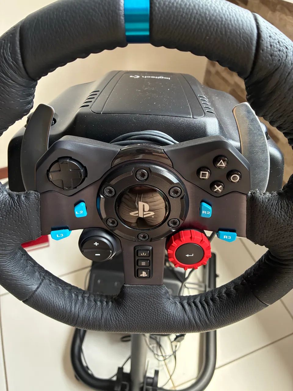 Logitech G29, câmbio e suporte