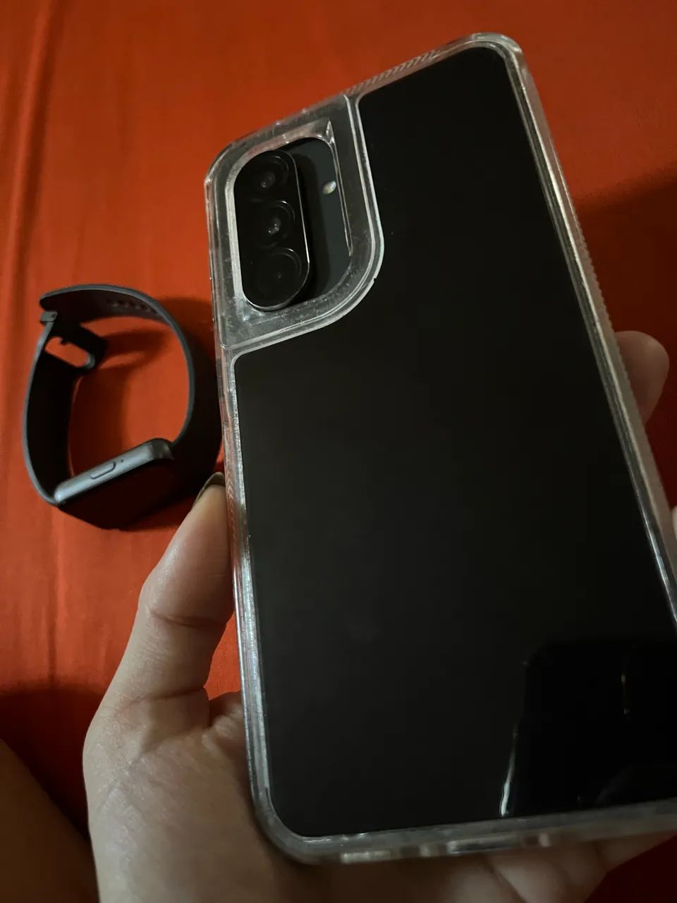 Smartphone A56 + relógio smart