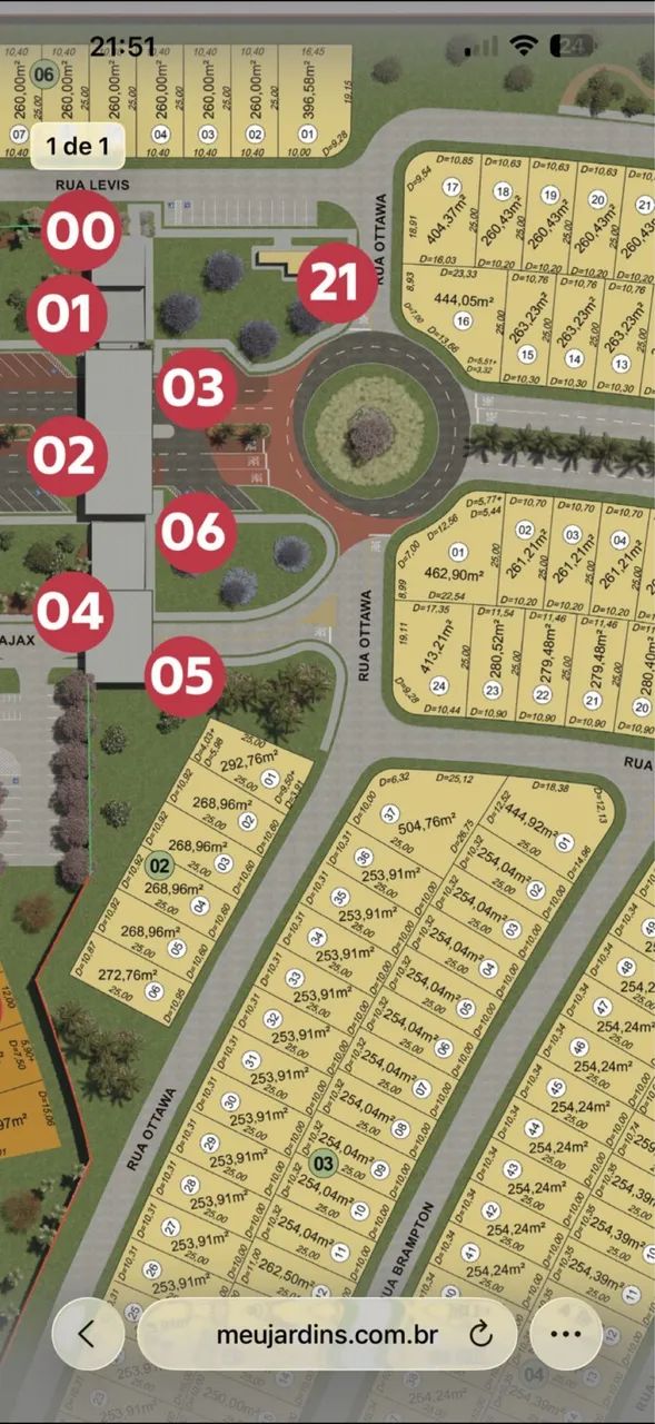 Agio Lote Jardins Montreal 413metros - Foto 2