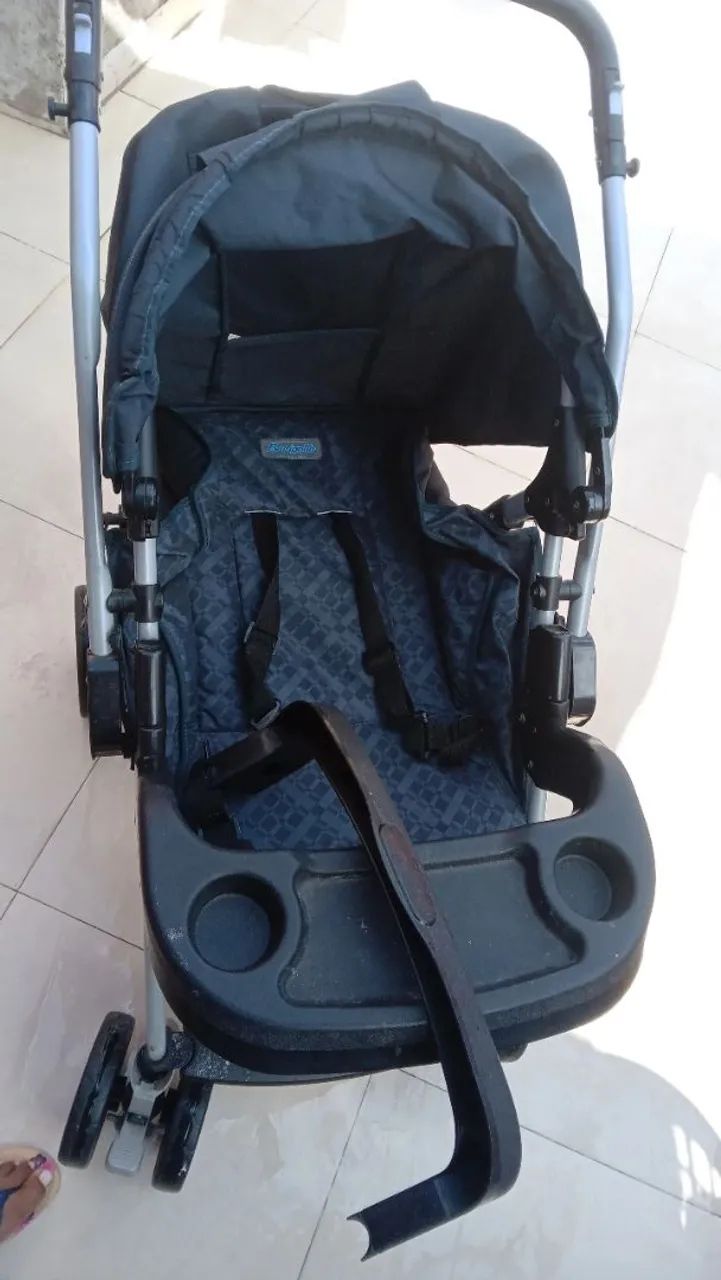 Carrinho+bebê conforto Burigotto  - Foto 4
