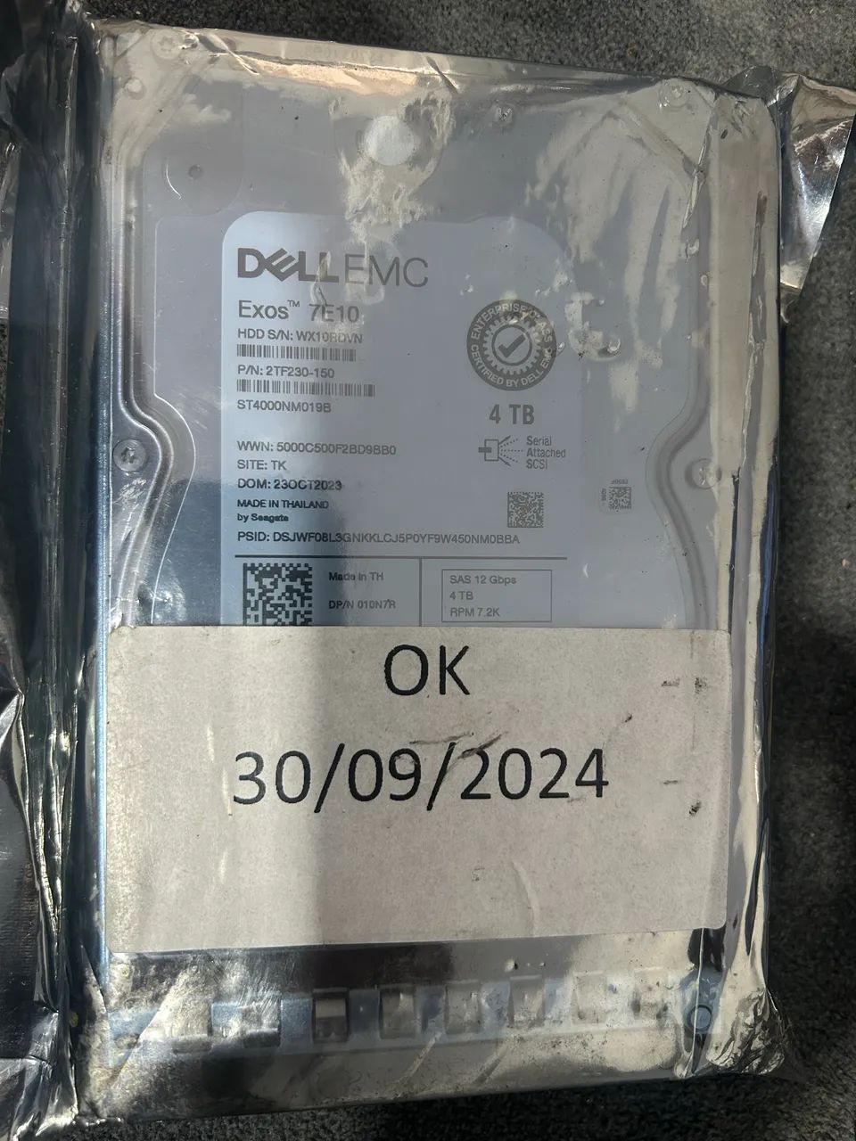 Hd servidor Dell emc 4 tb  - Foto 4
