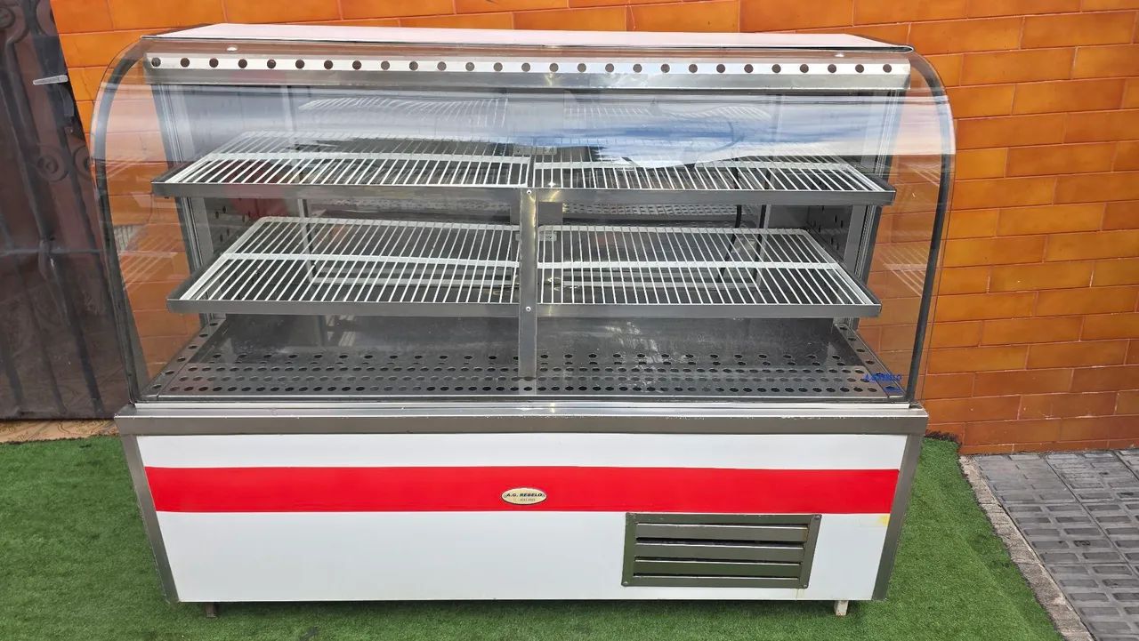 Vitrine refrigerada bolos doces Ag Rebelo 220 - Foto 5
