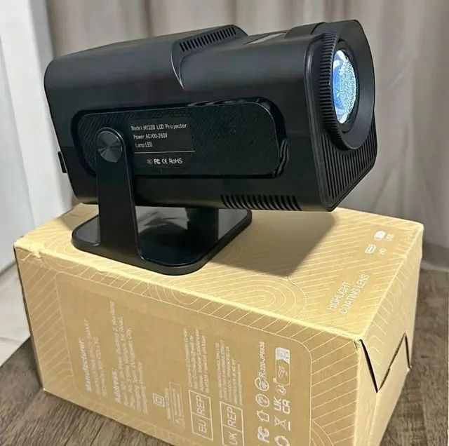 Projetor 4K Barato HY320 WiFi Bluetooth Android Mini Projetor Portátil