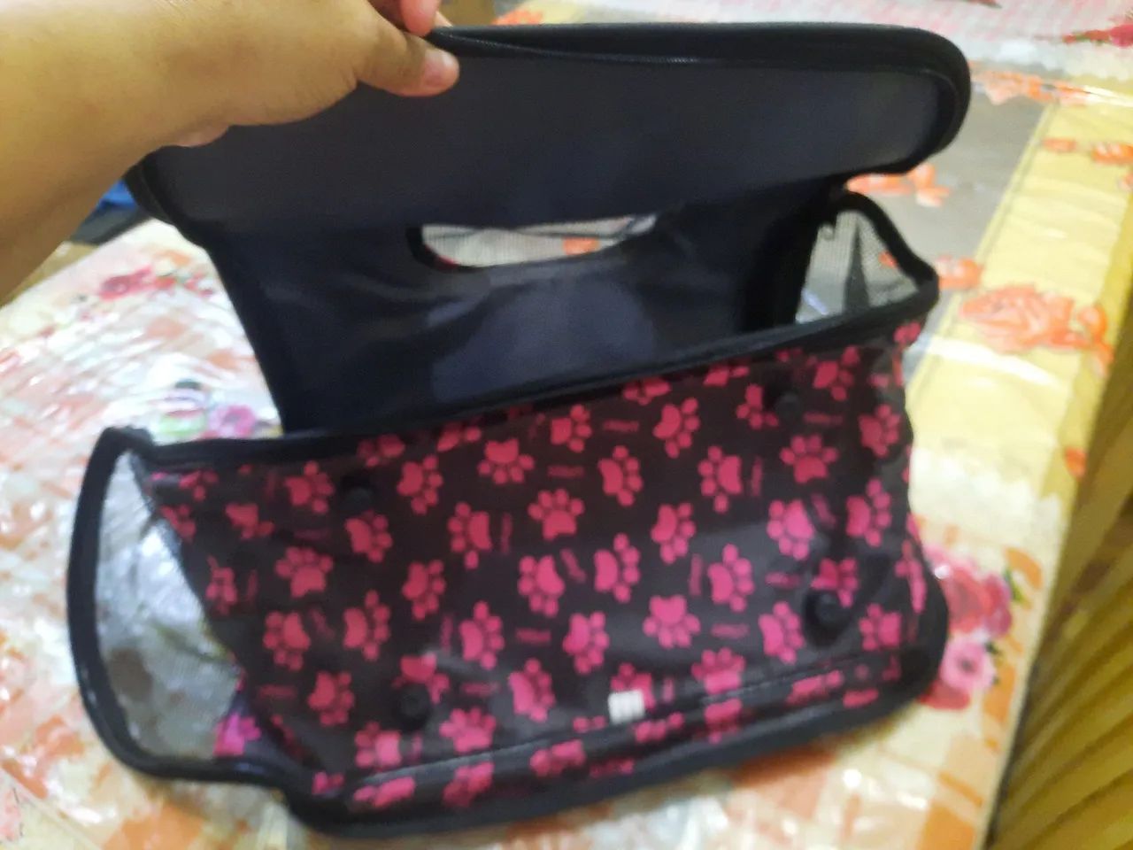 BOLSA PARA TRANSPORTE DE PET - GATO/CACHORRO/OUTROS - Foto 5