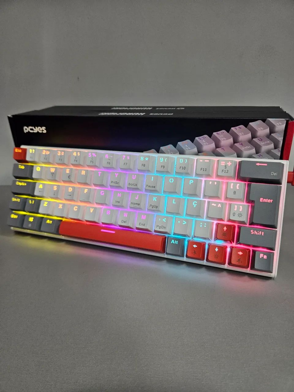 Teclado Mecânico Gamer 60% Switch Blue