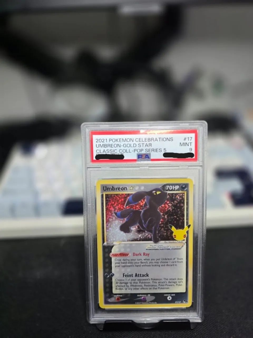 UMBREON GOLD STAR- ING- PSA 9 - Foto 2