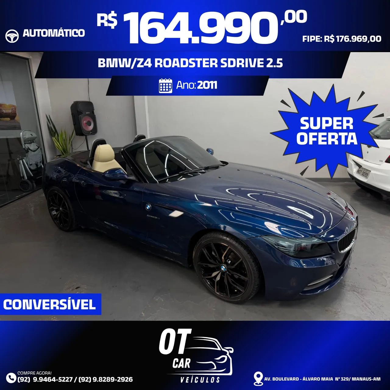 BMW Z4 Roadster Sdrive 23I 2.5 24V 204cv 2P 2011