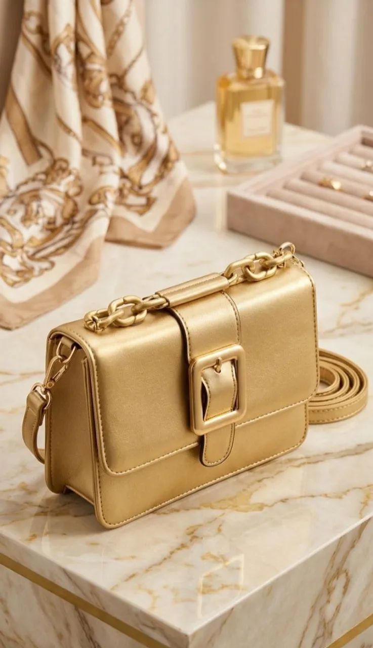 Bolsa Dourada usado em um único evento