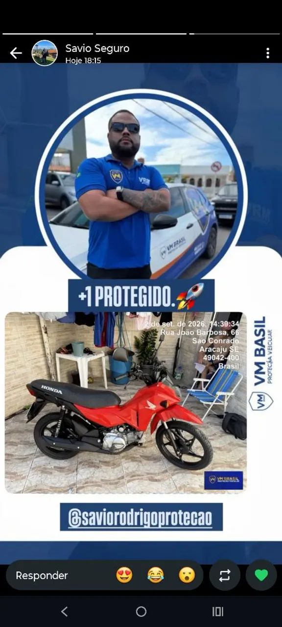 Vendo pop 110i 2027, emplacada final da placa 3 - Foto 4