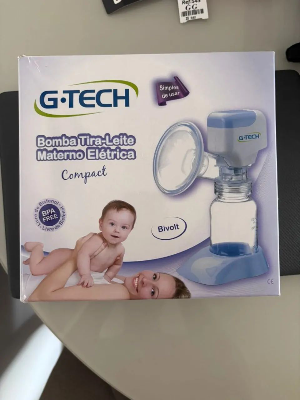 Bomba de tirar leite elétrica G-TECH - Foto 2