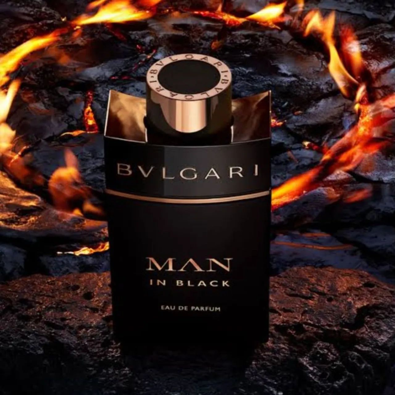 Perfume Bvlgari Man in Black EDP 100ml - Beleza e Cuidados