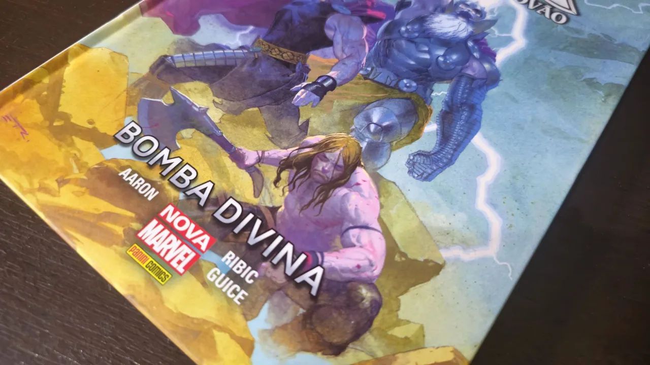 Thor - Bomba Divina - Nova Marvel - HQ Panini - Foto 4