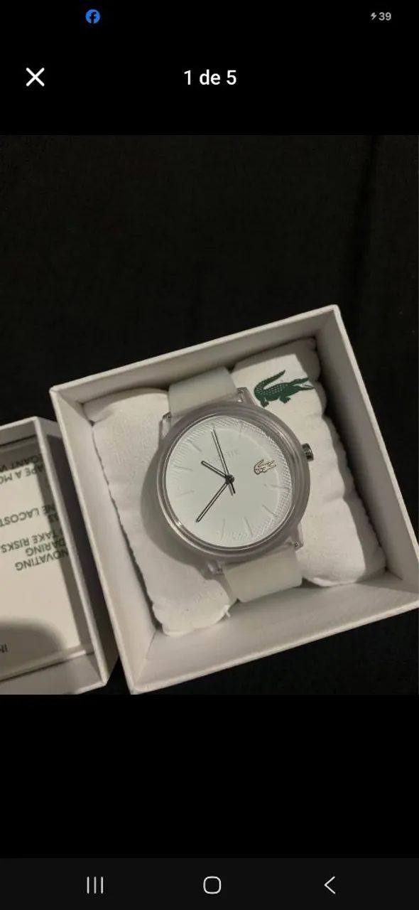 Relogio lacoste novo