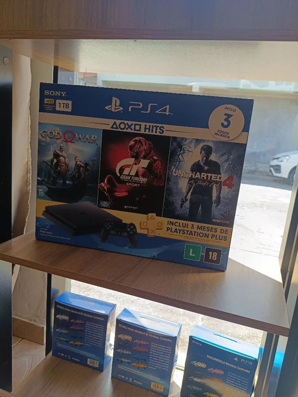 Play 4 1TB de armazenamento 